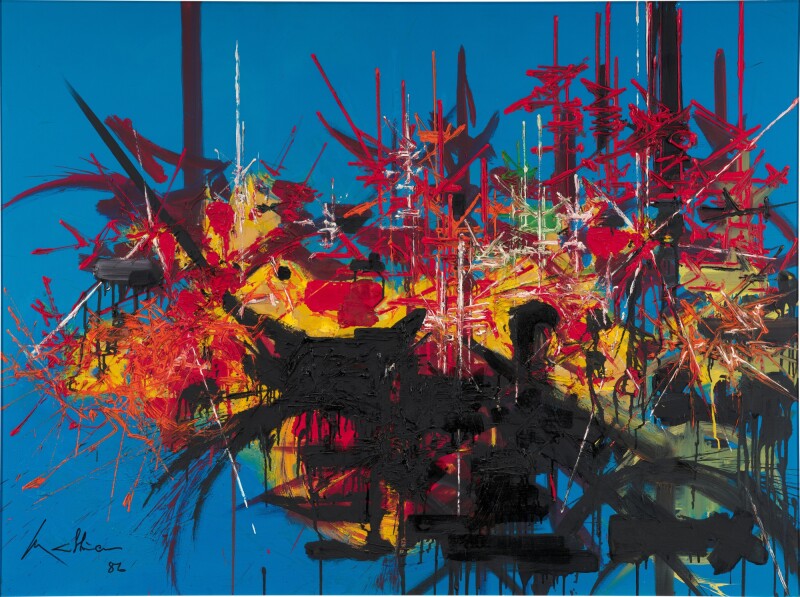 Konstauktion i Milano