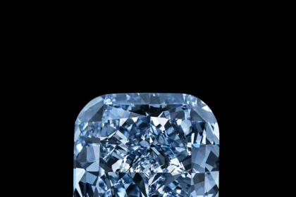 Blå diamant på auktion i Genève4