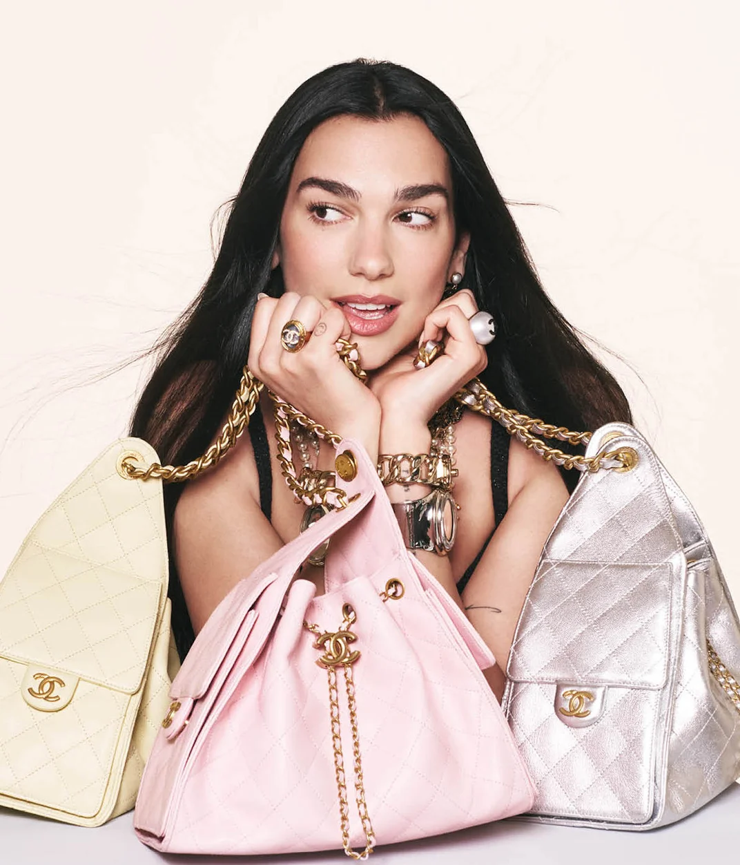 Dua Lipa och Jennie Chanel-kampanj 25a