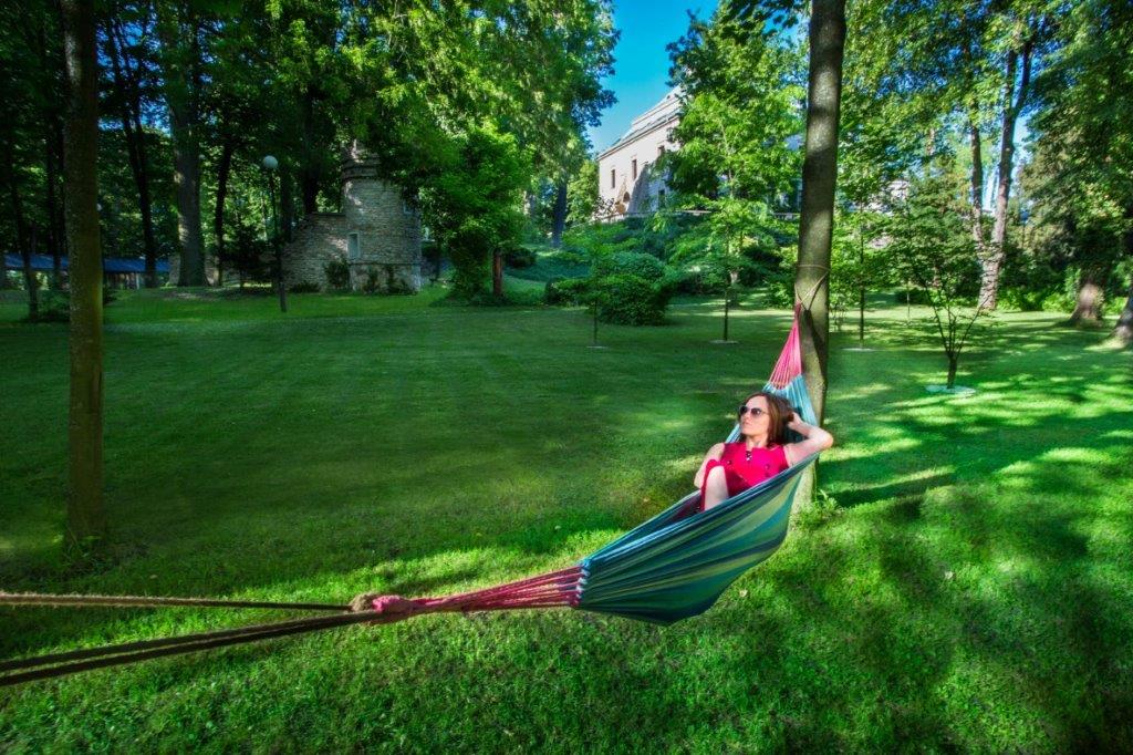 Hammock i Manor House Spa Park