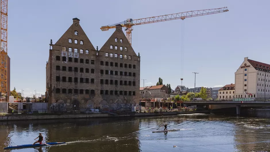 Hotell Marriott i Gdańsk Granaries