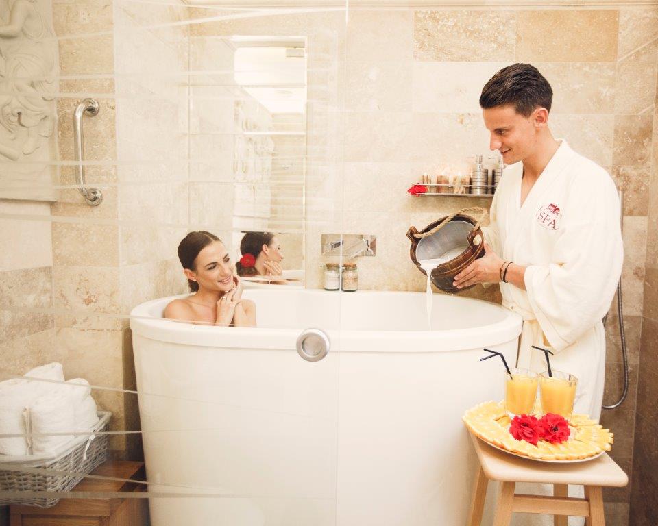 Ofuro duo bad i Manor House Spa Hotel