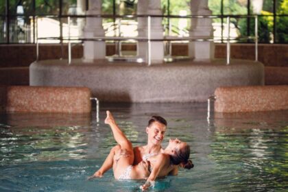 Klorfri pool i Manor House Spa