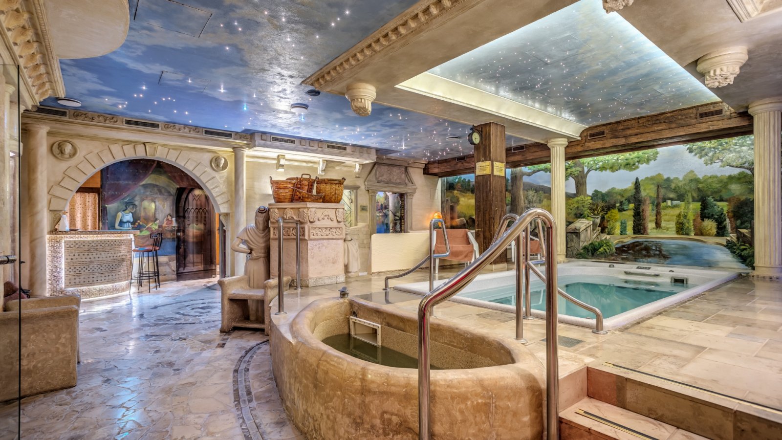 Romerska bad komplex herrg&aring;rd Poi 0190panorama