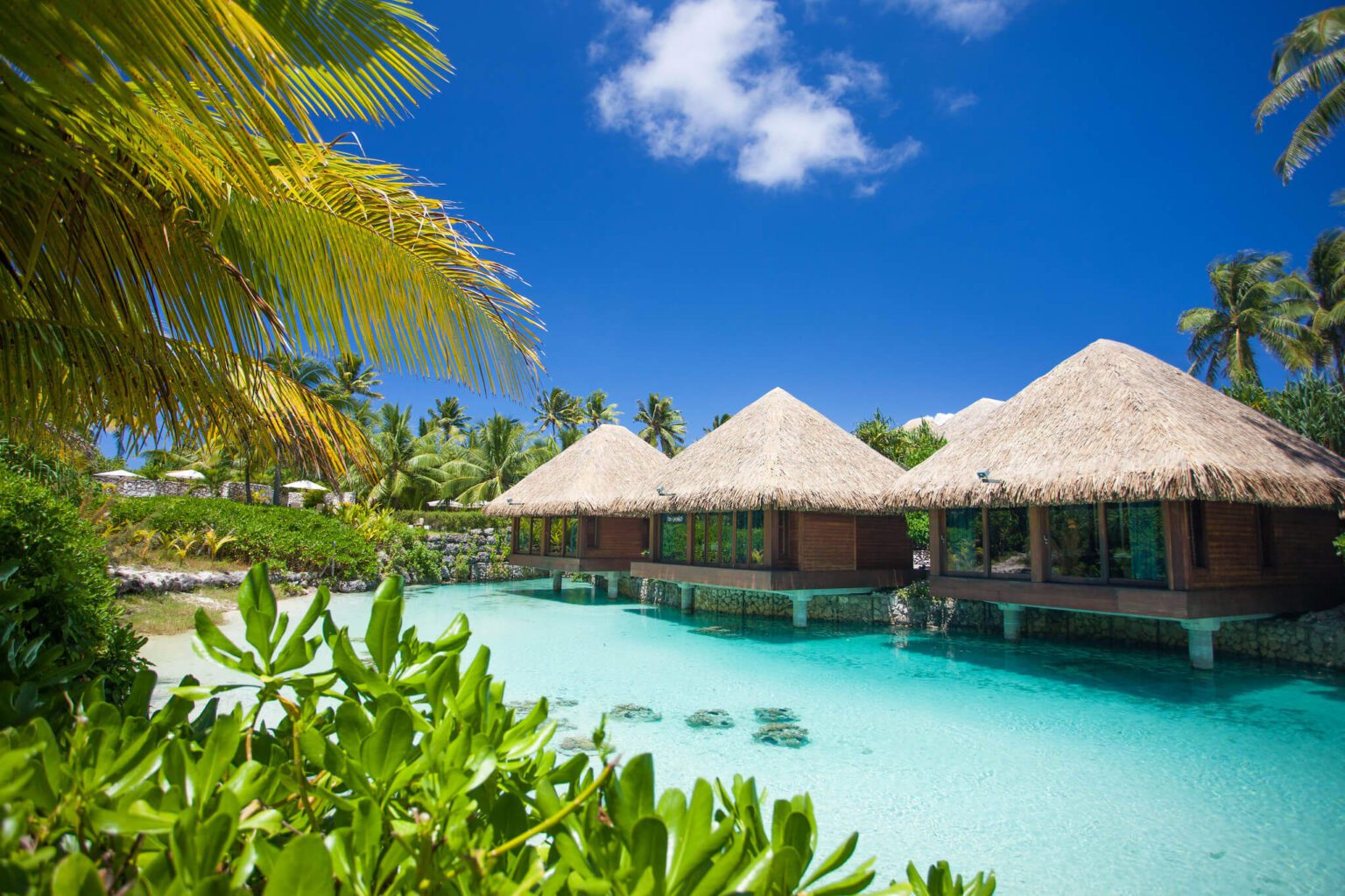 Lyxigt spa i Bora Bora