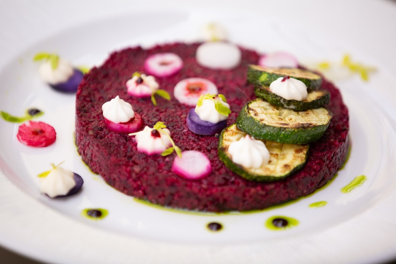 Vegansk meny för herrgården 2024 76