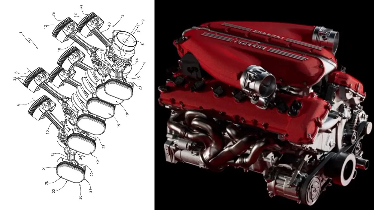 Den nya Ferrari-motorn