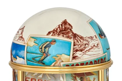 Unika föremål från Patek Philippe, Skidåkning förr i tiden