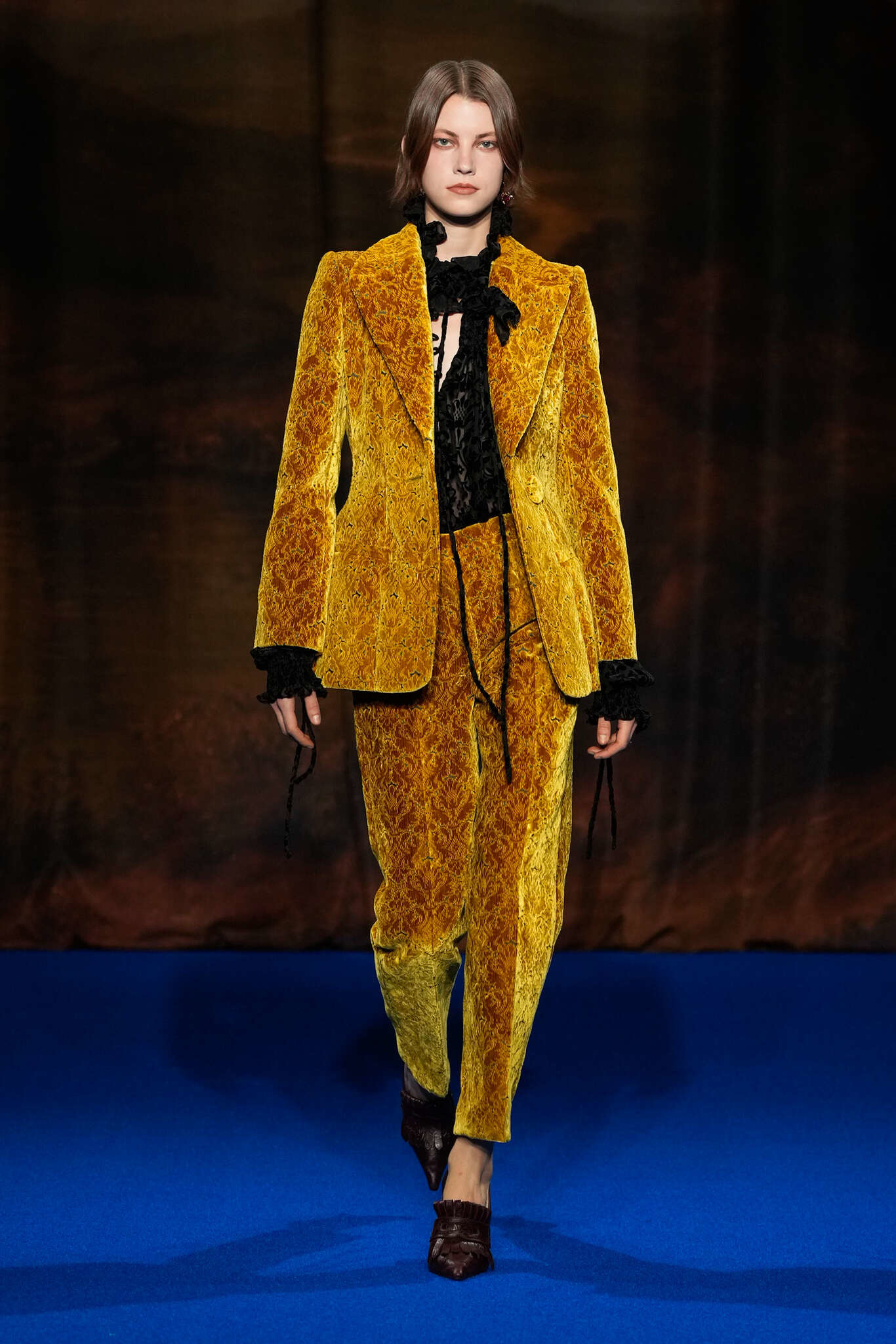 Burberry-visning på Londons modevecka