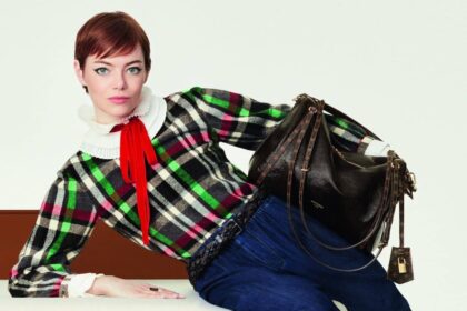 Emma Stone i en Louis Vuitton-session