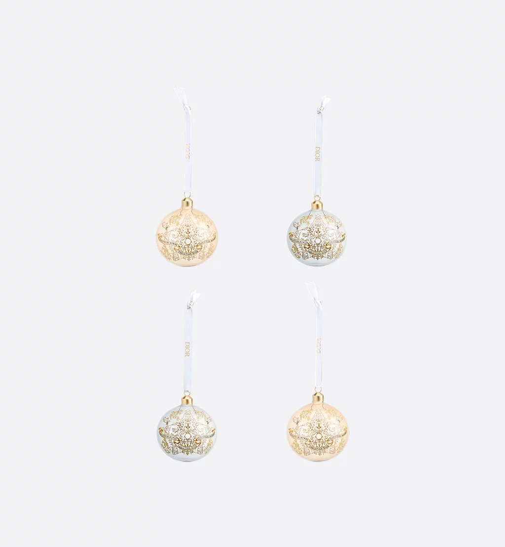 Lyxiga inspirationer f&ouml;r juldekorationer Dior