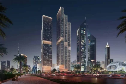 Jumeirah Residences Emirates Towers-projektet av Scda Architects i Dubai