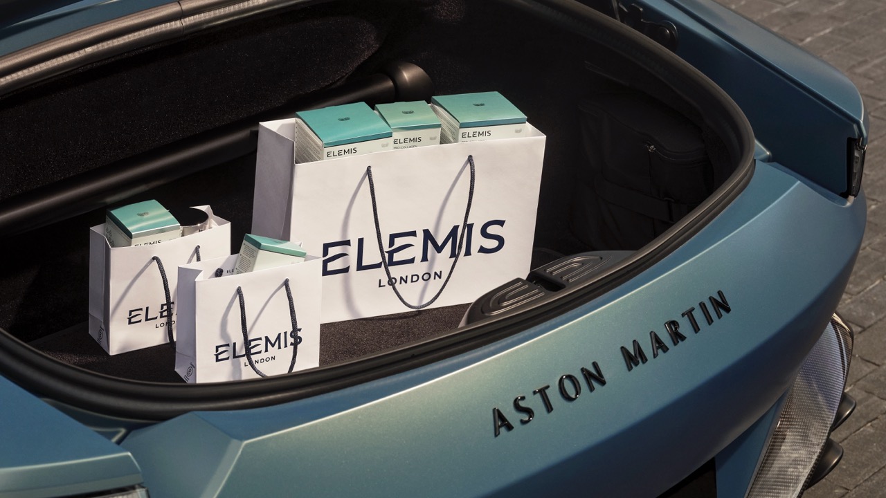 Samarbete mellan Aston Martin och Elemis