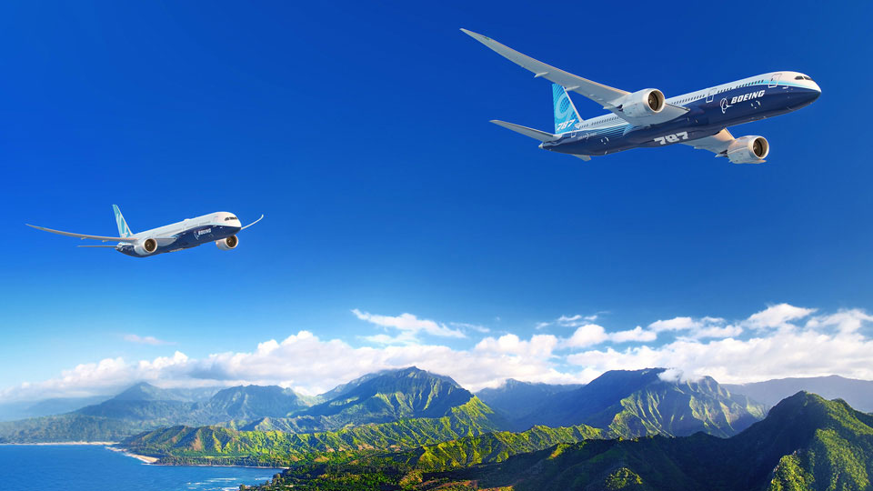 Boeing 787 Dreamliner Flygplan