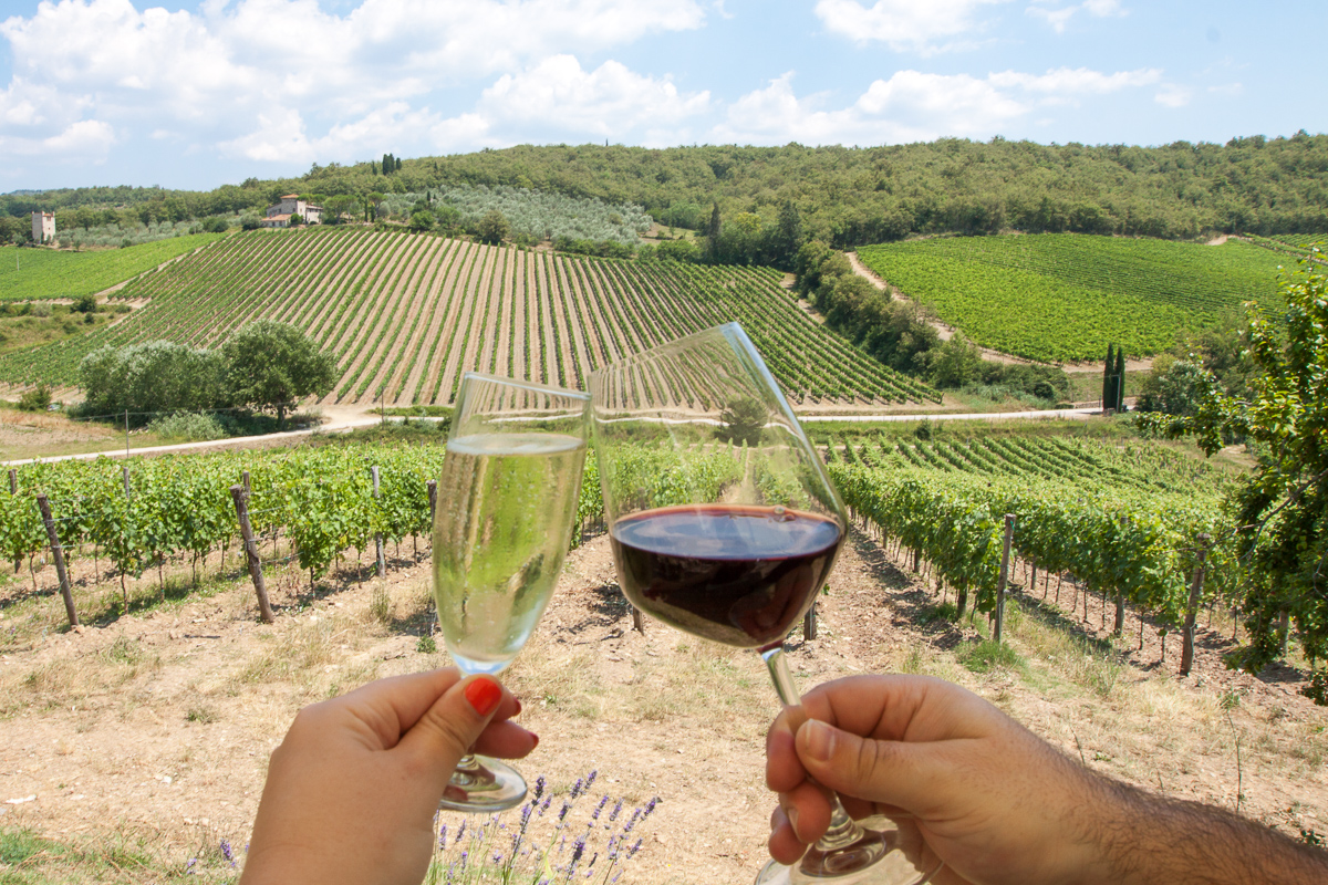 Ving&aring;rdar i Toscana