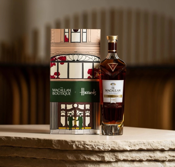 Första Macallan-butiken i Storbritannien