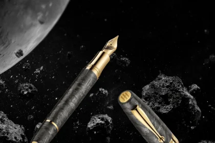 Montegrappa Muonionalusta Meteorite Reservoarpenna1